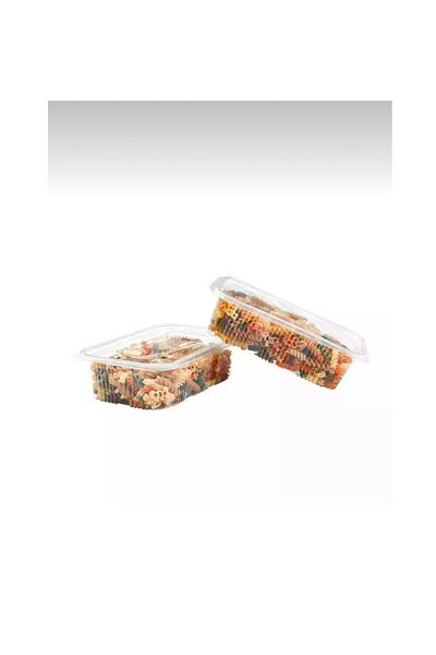 ANIL AMBALAJ Plastic Leak Proof Container 750 Gr Cc Disposable Disposable Bowl with Lid 25 Pieces