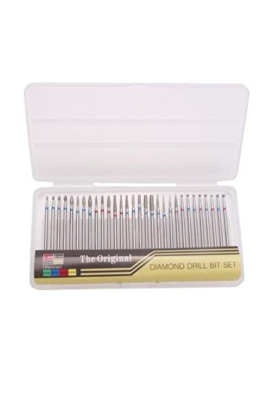 Diamonds Dril Manicure Diamond Milling Machine Bit Set 30 Pieces