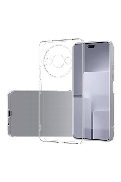 CaseArt Xiaomi Redmi A3 4G 2024 Kapak Kamera Korumalı Süper Silikon Şeffaf Kılıf