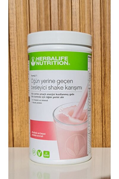 Herbalife Formül 1 Öğün Yerine Geçen Besleyici Shake Karışımı Ahududu Ve Beyaz Çikolata Aromalı 550 gr