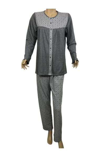 NENA COLLECTION Nena Open Front Pajama Set-14264