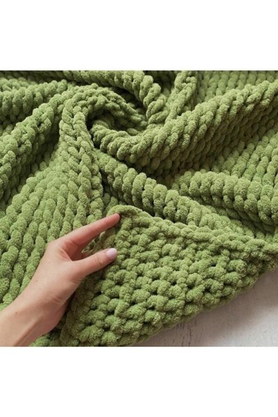 Alize Puffy Baby Khaki Puffy Blanket