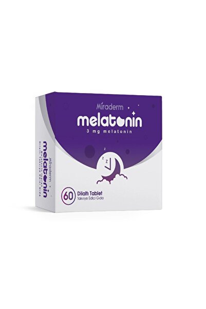 Miraderm Melatonin Dil Altı 60 Tb