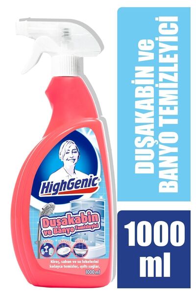 Highgenic Duşakabin Ve Banyo Temizleyici 750 ml (750 ML)
