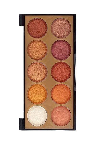 Frapan Radiant 10 Color Diamond Eyeshadow - 02 Model