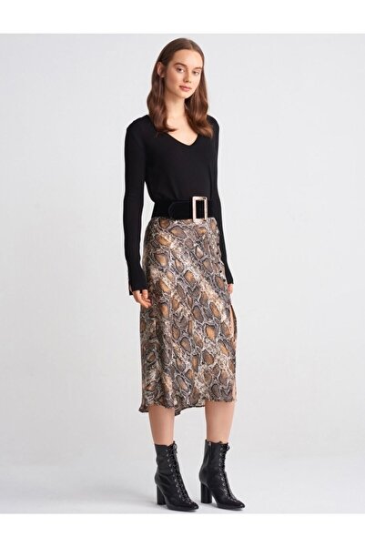 NEER V Yaka Kol Ortası Droplu Kazak