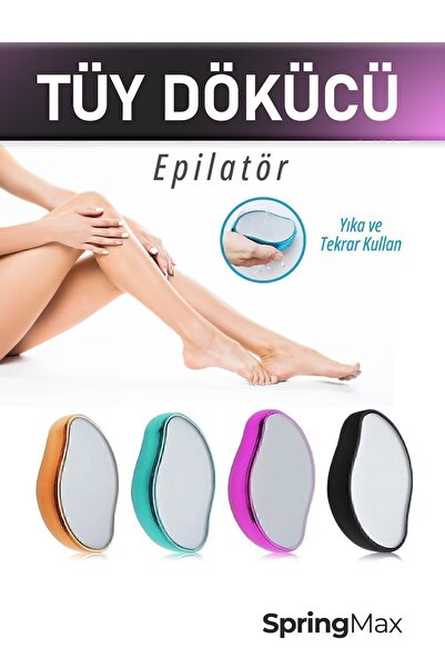 SPRİNGMAX Crystal Eraser Epilasyon Aleti Tüy Silgisi Tüy Alıcı Fiziksel Kristal Epilatör Ma