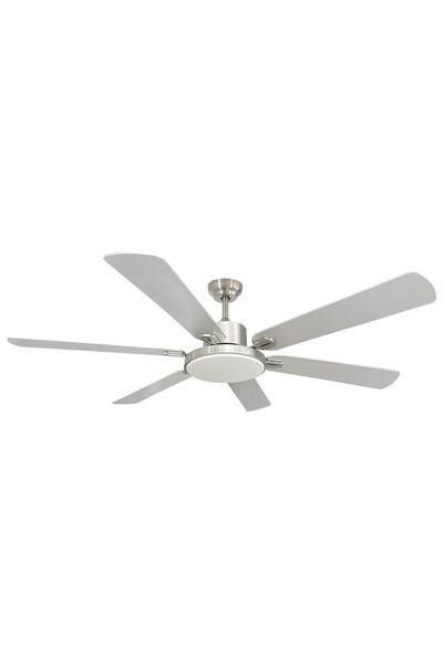 DLC GROUP DLC GRECALE LED TAVAN VANTİLATÖRÜ MAT KROM 148 CM