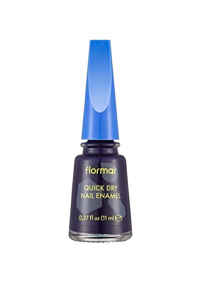 Flormar Hızlı Kuruyan Parlak Oje - Quick Dry Nail Enamel - Qd41 Mıdnıght - 86...