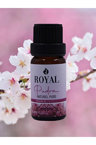 ROYAL MUM Pudra - Doğal, Vegan Uçuçu Yağ , Kokulu Yağ , Buhurdanlık Yağı , Difüzör Esansı 10 ml