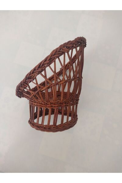 AKTEZ-EL Ψάθινο Καλάθι Πολλαπλών Χρήσεων 100% Φυσικό Χειροποίητο Πλεκτό Ψάθιν...