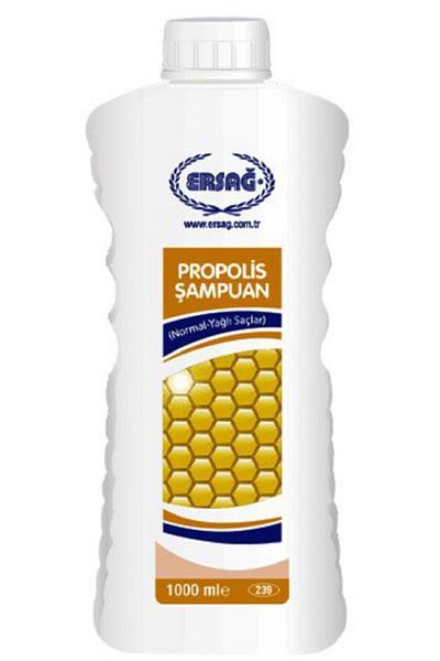 Ersağ Propolis Shampoo - Normal and Oily Hair, 1000ml