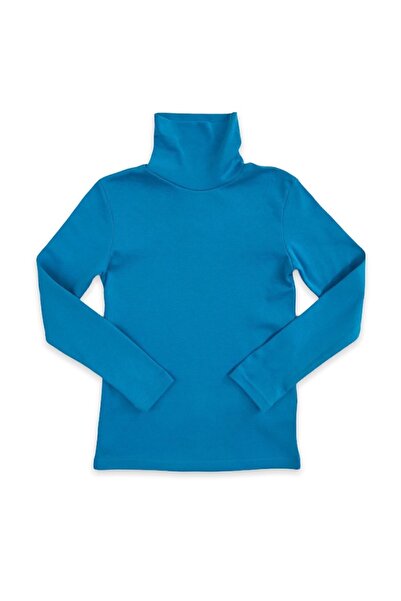 Cloise Balıkçı Yaka Unisex Çocuk Mavi Body