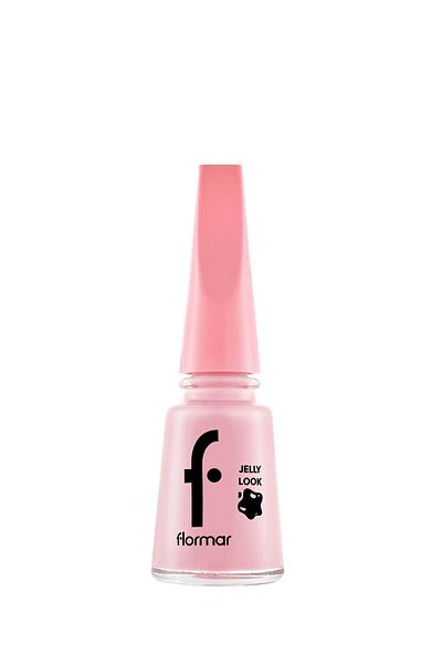Flormar Jel Görünümlü Parlak Oje (PEMBE) - Jelly Look Nail Enamel - Jl27 Milky Pinky - 8690604282210