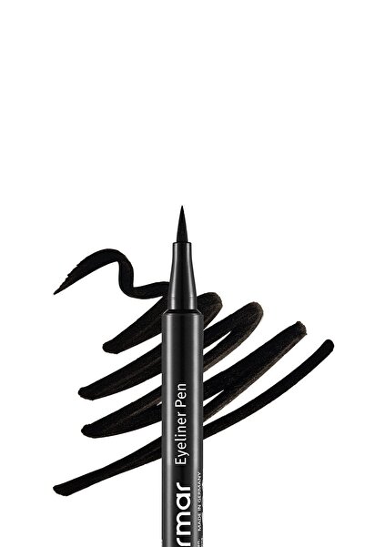 Flormar Yarı Mat Bitişli Eyeliner (SİYAH) - Eyeliner Pen - 001 Black - 8690604109609