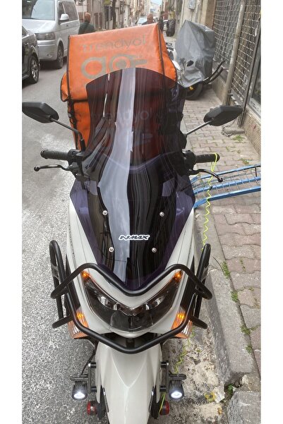 Yamaha Esmoto nmax 2015-2020 ve arası uzun tur camı füme
