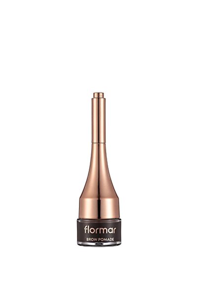 Flormar Yoğun Pigmentli Kalıcı Kaş Pomadı - Brow Pomade - 004 Dark Brown - 8690604572212