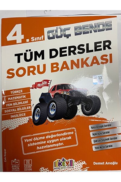 Key Kaliteli Eğitim Yayınları 4.sınıf GÜÇ BENDE KEY TÜM DERSLER SORU BANKASI