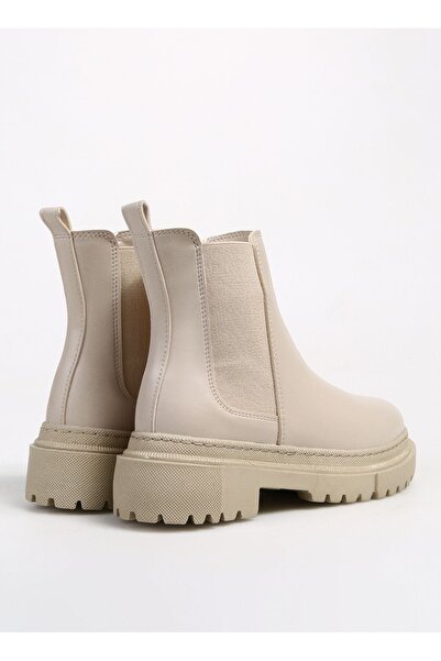 Fabrika Ekru Kadın Bot CASERTA NEW