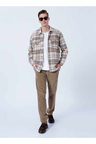 Fabrika Comfort Normal Bel Dar Paça Vizon Erkek Chino Pantolon Cm P 652