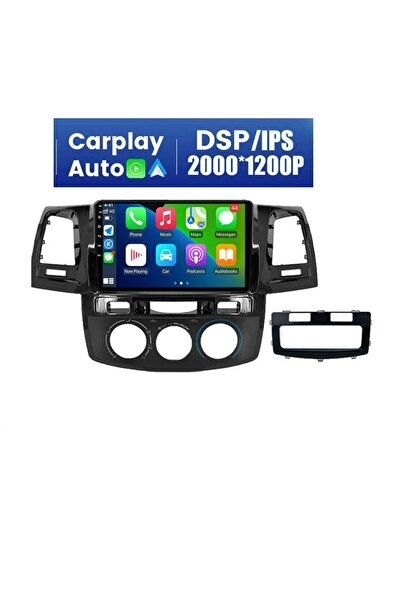 EXVOL Toyota HİLUX Android Multimedya 2006-2015 9 Inc Ips Hd Ekran 4GB/64GB Carplayli + Kamera Hediyeli