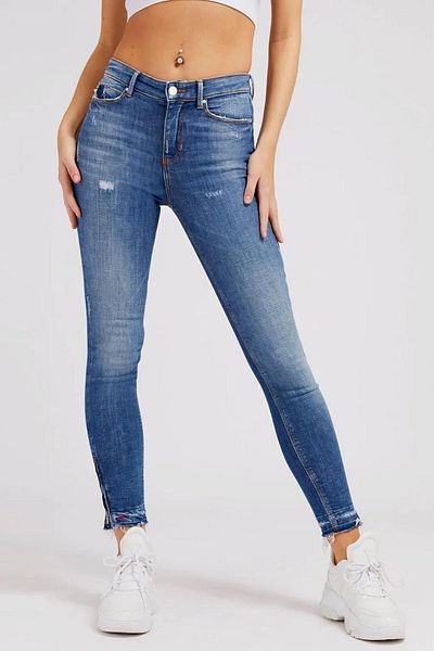 Guess Pantaloni de damă din denim - W1ra93d46a4