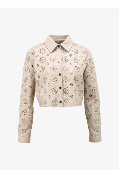 Fabrika Açık Bej Kadın Basic Ceket F4SL-CKT0443