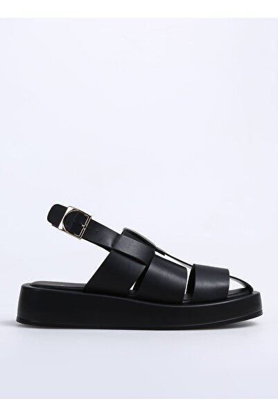 Fabrika Siyah Kadın Sandalet TRISHNA