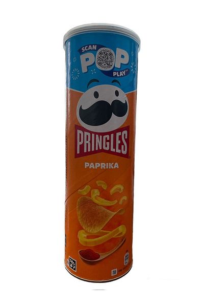 Pringles Pringles Paprika 165 Grams - Paprika Colored Bag