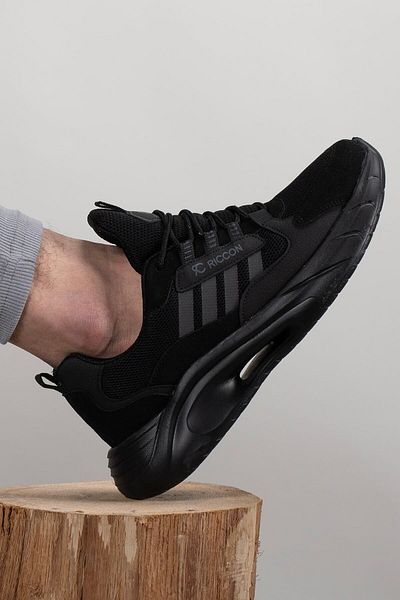 Riccon Torrine 001293 Unisex Černé tenisky