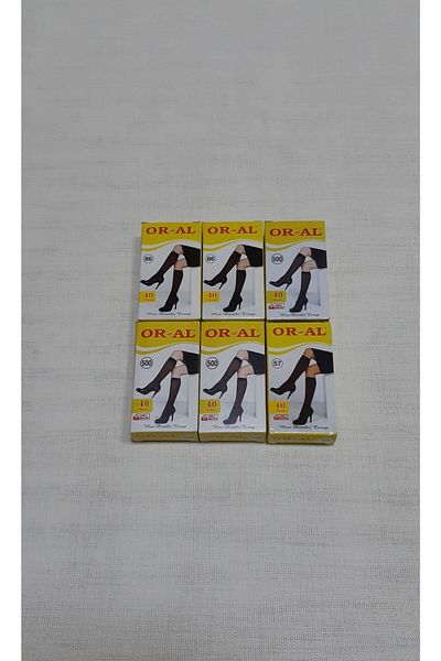 ORAL جوارب للركبة 3 قطع 38 برونزي