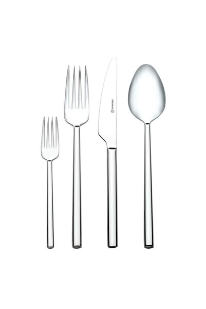 KORKMAZ Rona 24 Parça Çatal Kaşık Bıçak Seti A2501