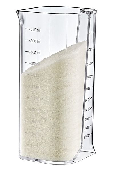 Box Up 550ml Transparent Oil Bowl - Not a Measuring Cup and Glass
