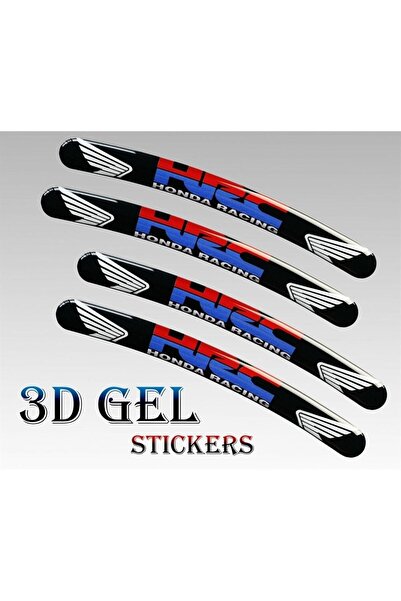 Redline Grafik Hrc Özel 3d Jant Şerit 16 Adet