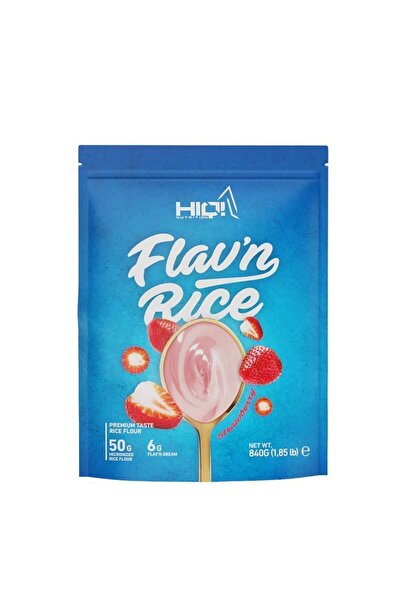 HIQ NUTRITION Hıq Flav'n Rıce 840g Strawberry Flavored