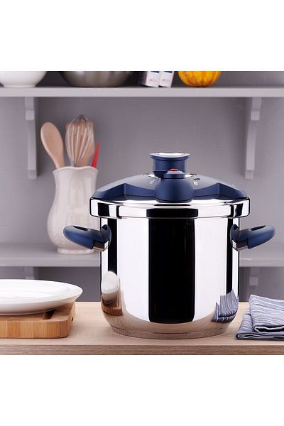 KORKMAZ Bella Azura 7.0 Lt Pressure Cooker - Original