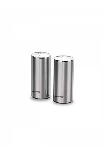 KORKMAZ A605 Duo Satin Salt and Pepper Shakers Set