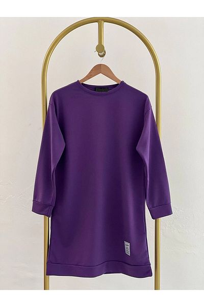exxitcollection Hanorac de sezon pentru femei, cu decolteu triplu, cu fante, cu broderie