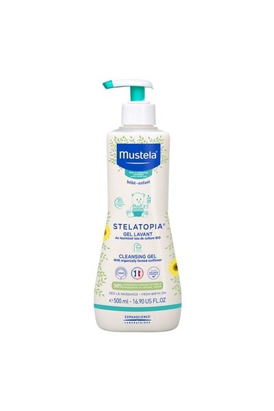 Mustela Stelatopia Krem Şampuan 500 ml Çok Kuru Ciltler Için