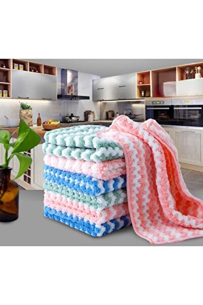 durum ( 3 ADET ) Mikrofiber Yumuşak Dokulu Sihirli Mutfak bezi 7H433791