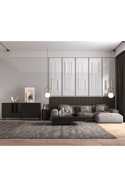 ANZERA Opus Konsol - Siyah - 4 Kapaklı