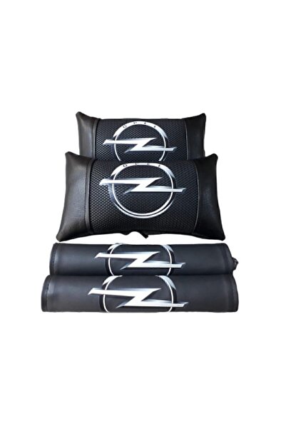 Opel Astra Siyah Deri Boyun Yastığı Ve Deri Kemer Konforu