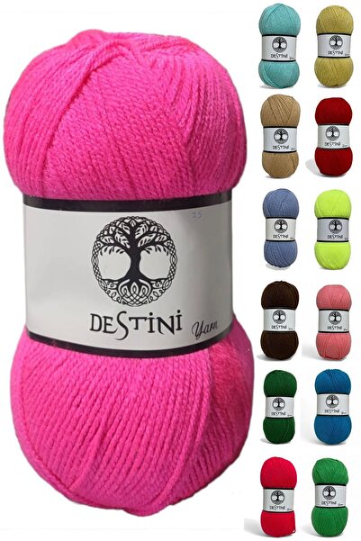 destini Σουβλάκια 300 μέτρων 3-3,5 βελονάκι 2,5 Πολύχρωμο μωρό μαλλί πλεκτό ν...