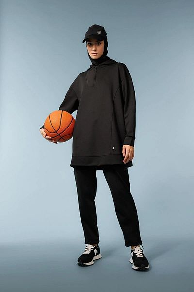 DeFacto Skuba Diver Sports Kapuzenpullover - Passform lang A8179ax23au