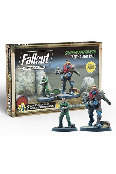 Ingram Fallout Wasteland Warfare Super Mutants Tabitha And Raul