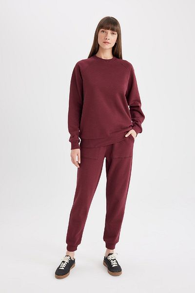 DeFacto Regular Fit V2699az24wn – Jogginghose mit gerader Taille und elastischer Spitze