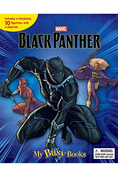 Phidal Publishing Inc. كتبي المزدحمة مارفل بلاك بانثر