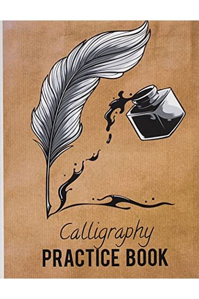 Ingram Calligraphy Practice Book Beginner Practice Workbook 3Sections Angles Line Straight Line Dual Bru