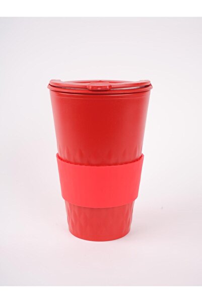 Net Zero Cup Cup Kırmızı BPA'sız Bardak ve Sleeve