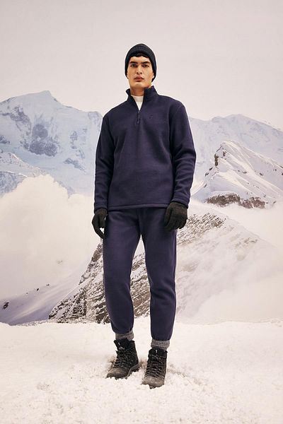 DeFacto Fit Sportsman Fleece Jogger Track Suit - Έξι τυπικές τσέπες με διπλή εφαρμογή (A4494ax23wn)